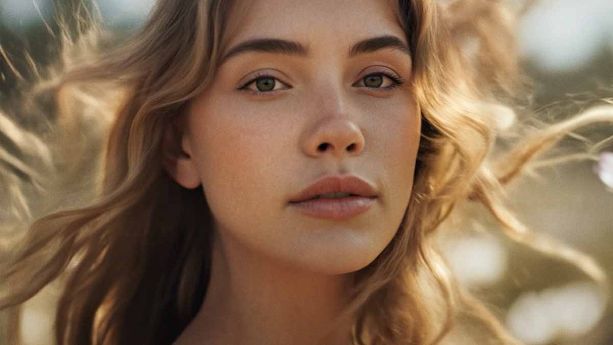 AI Generated Hair Care Commercial - Beauty Spot for Herbal Care Brand